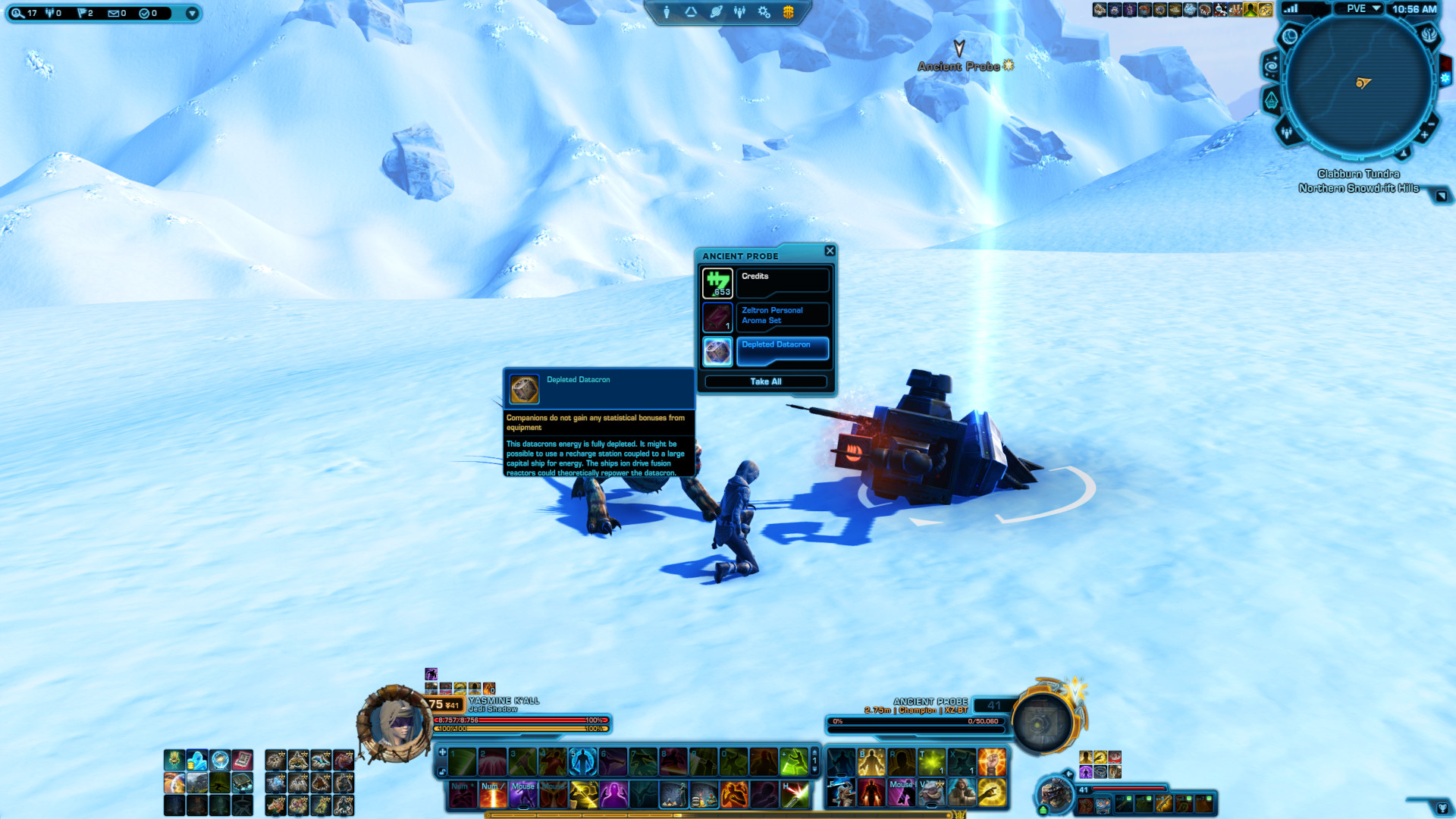 SWTOR Hoth Red Mastery Datacron Location Guide - Illeva