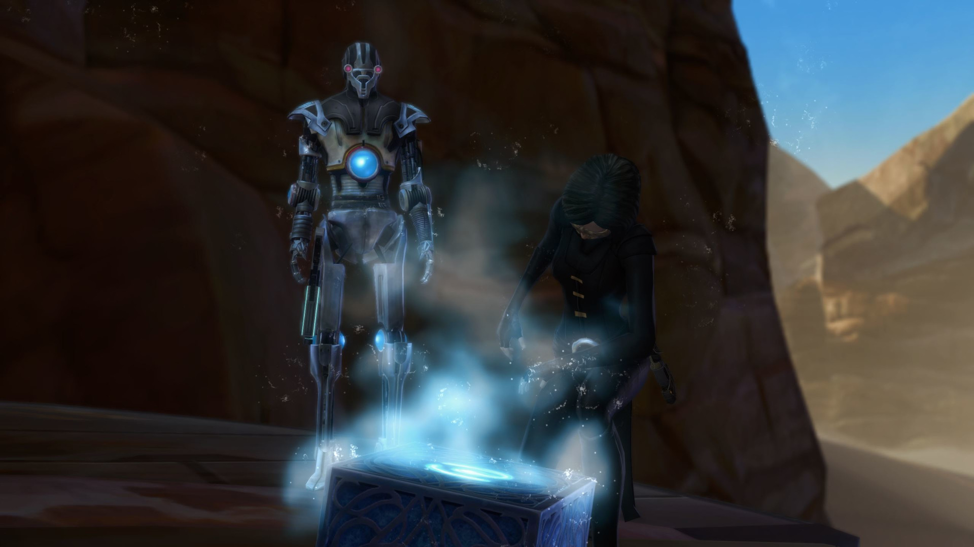 SWTOR Tatooine Blue Mastery Datacron Location Guide Illeva