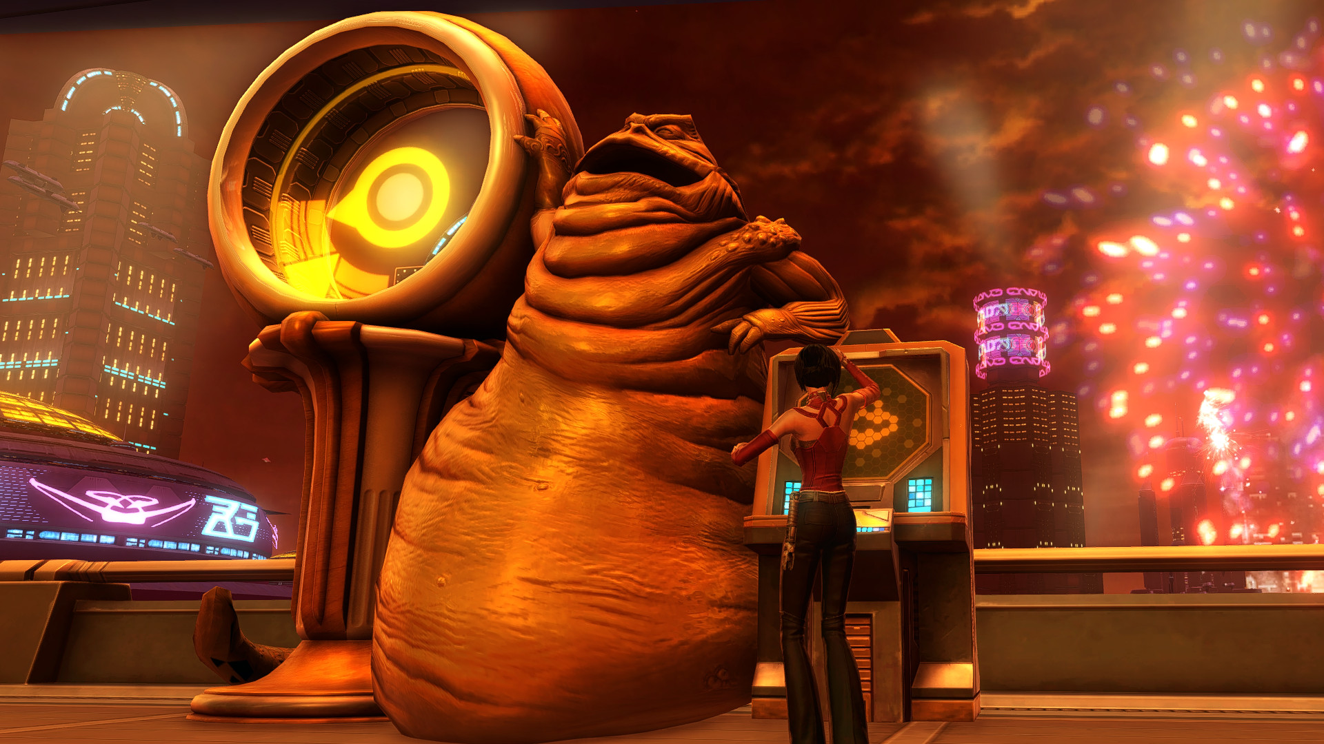 SWTOR Nightlife Event Vendor Illeva